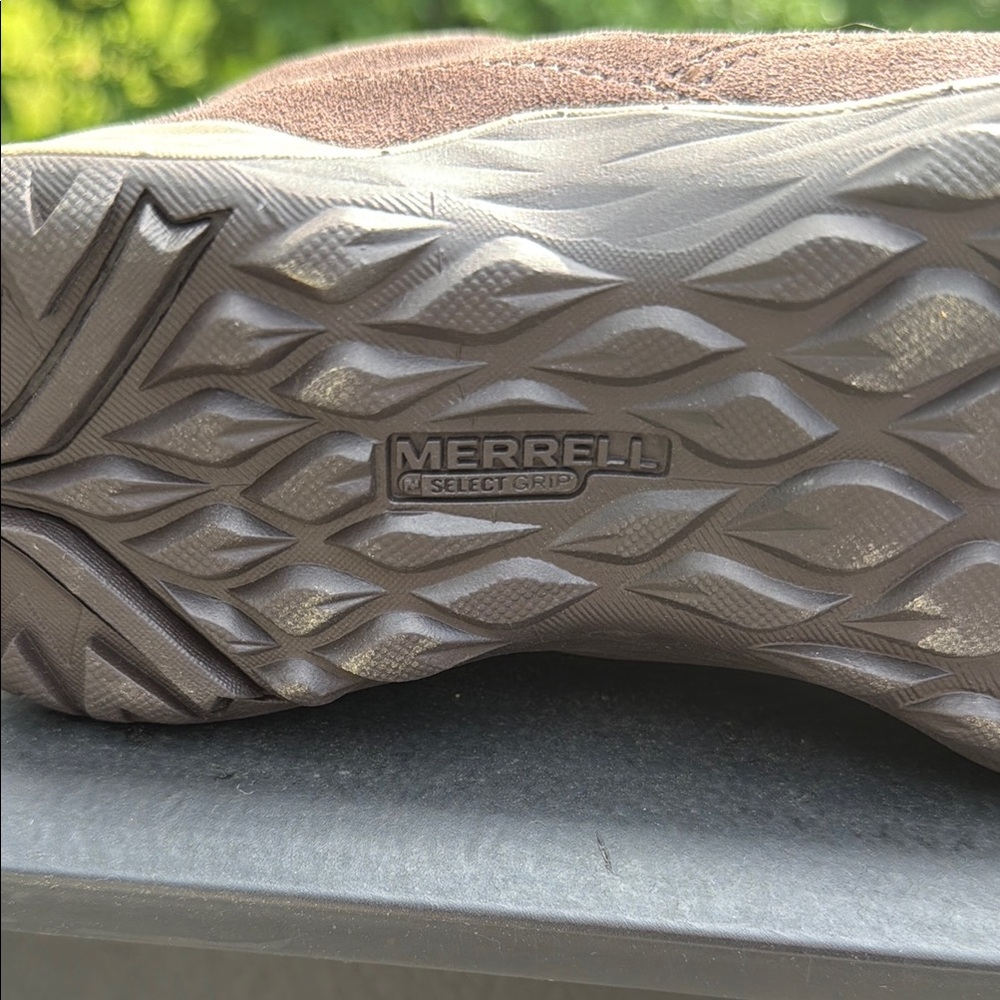 Merrell addison women’s espresso Suede Lace-Up Hiking Boots size 6.5 - Picture 3 of 7